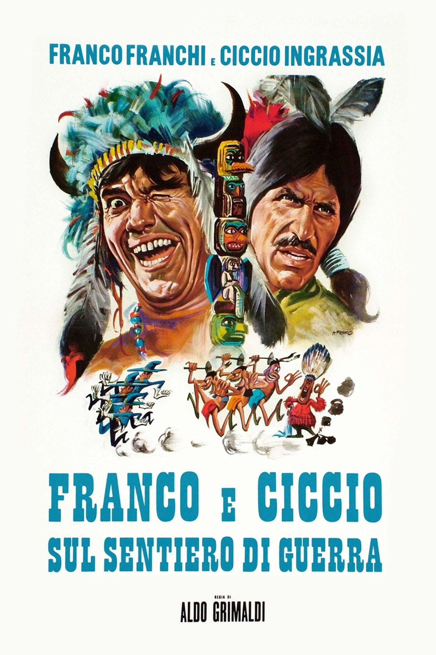 Franco y Ciccio en el sendero de la guerra (1969)