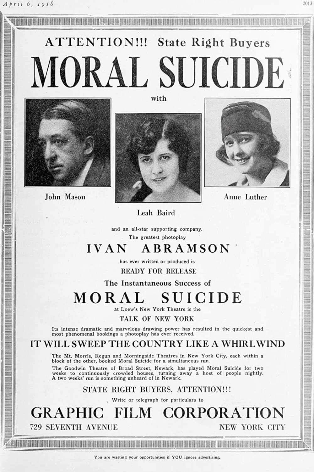 Moral Suicide