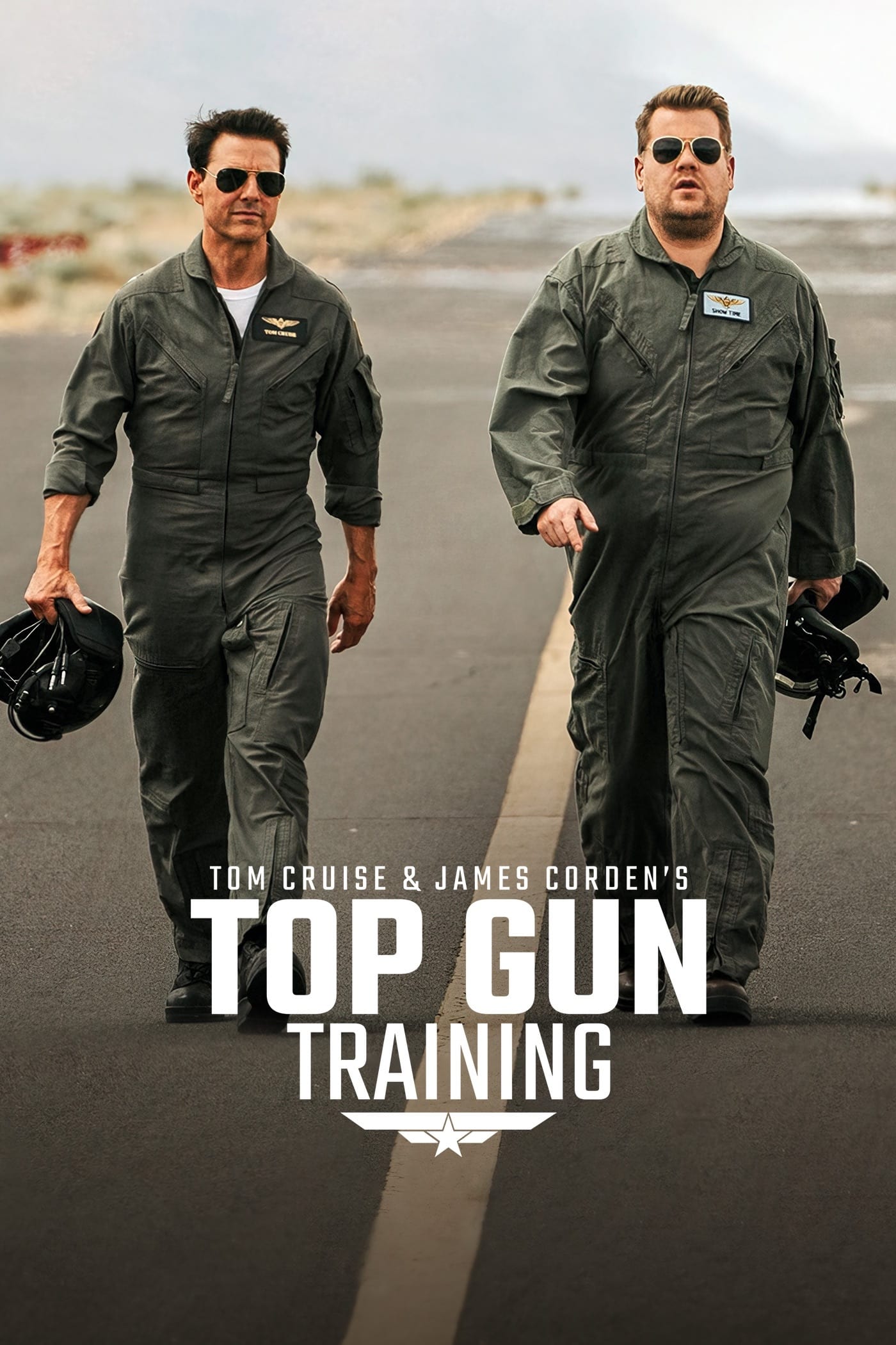 James Corden's Top Gun Training with Tom Cruise