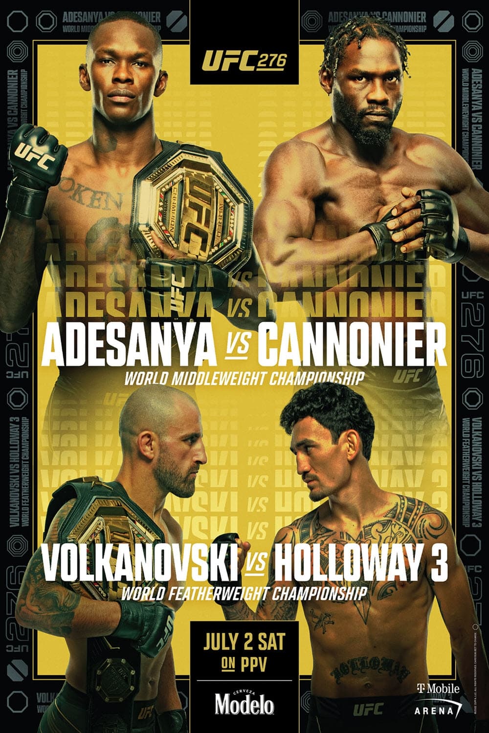 UFC 276: Adesanya vs. Cannonier (2022)