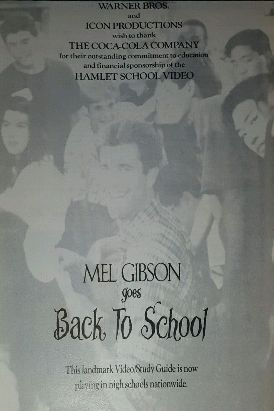 Mel Gibson Goes Back to School