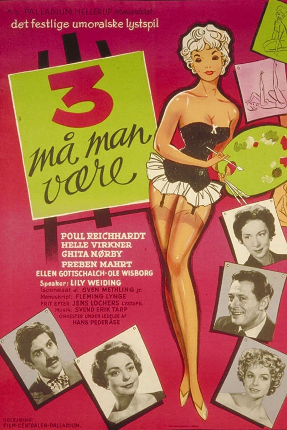 3 må man være (1959)