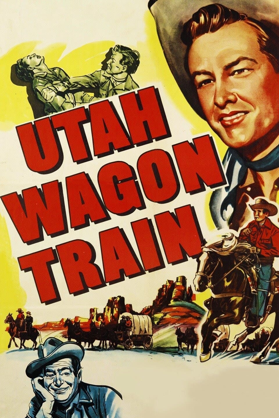 Utah Wagon Train (1951)