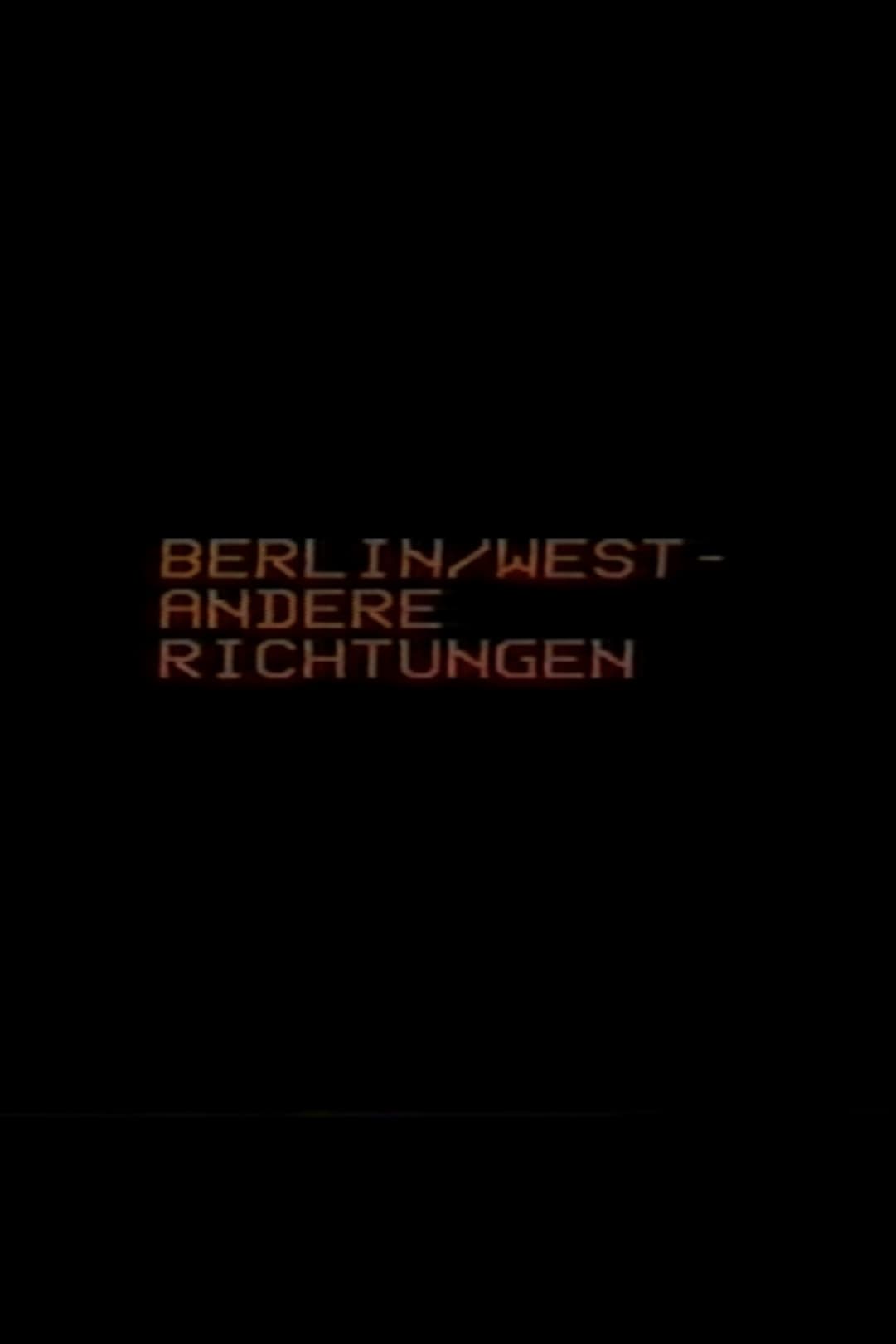 Berlin/ West-Andere Richtungen