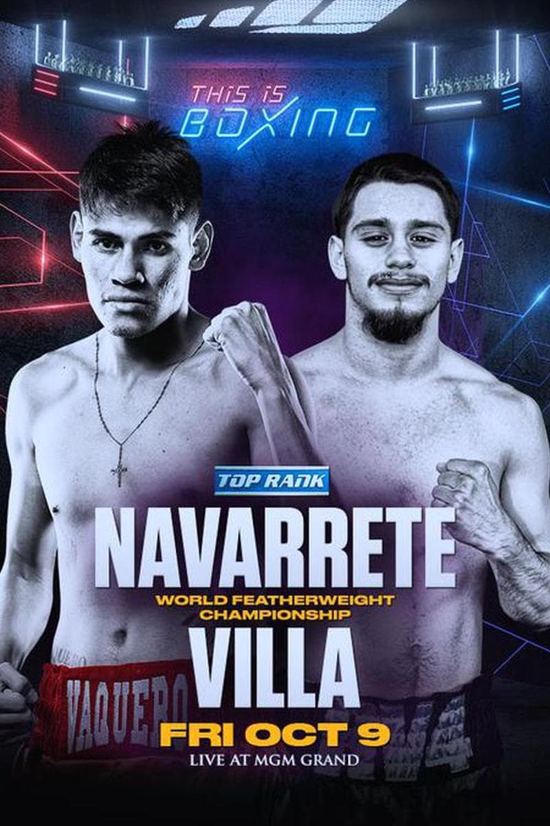 Emanuel Navarrete vs. Ruben Villa