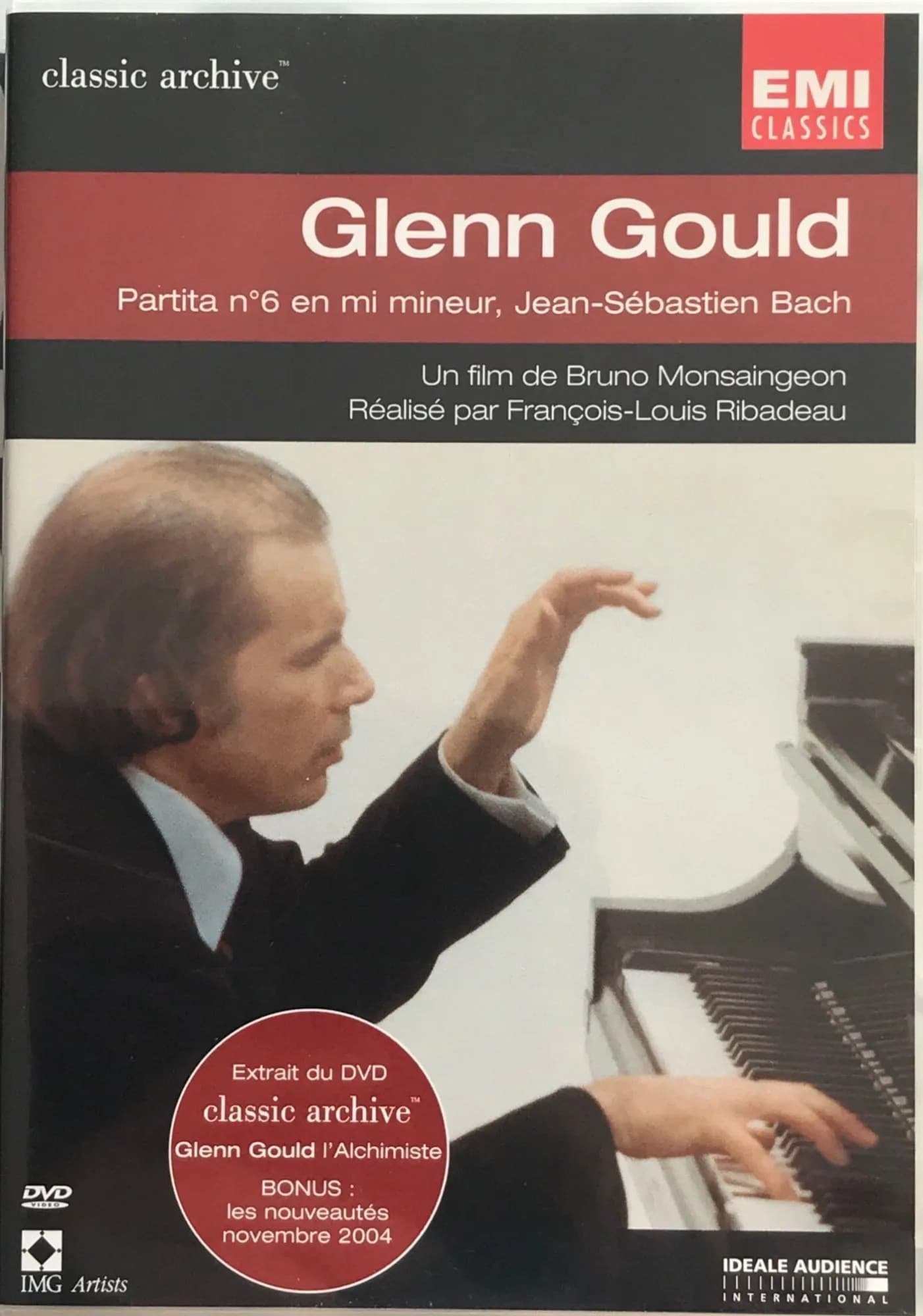 Glenn Gould - Partita no. 6 in E minor, J.S. Bach