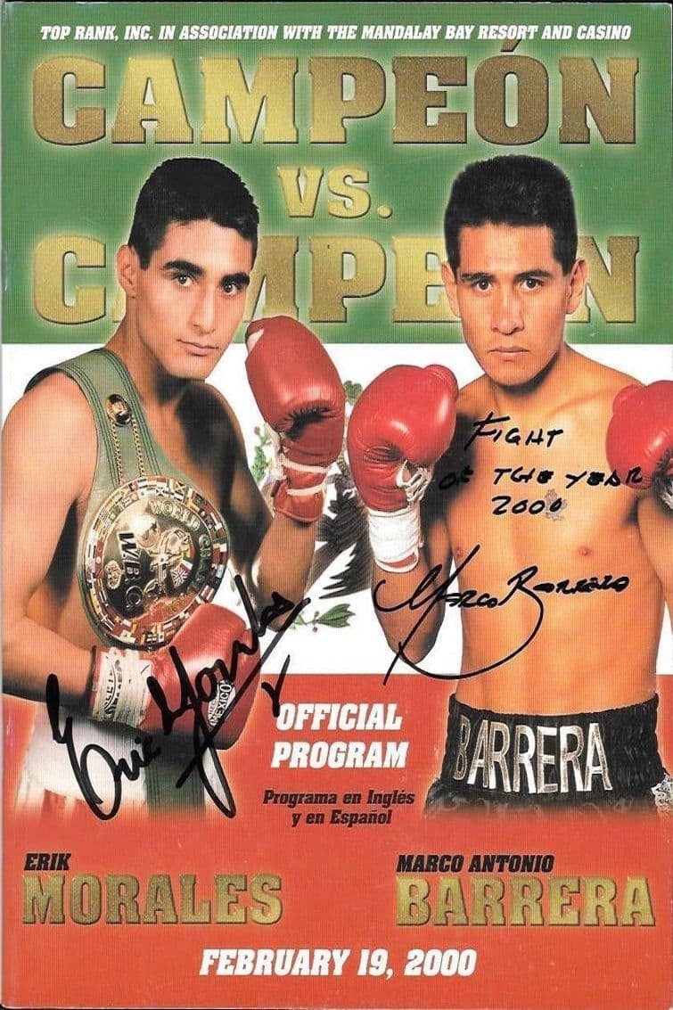 Marco Antonio Barrera vs. Erik Morales I