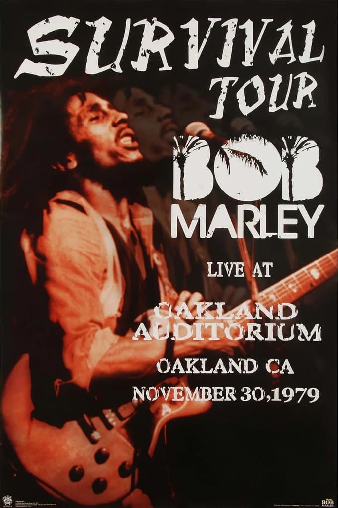 Bob Marley and The Wailers Live at Oakland Auditorium
