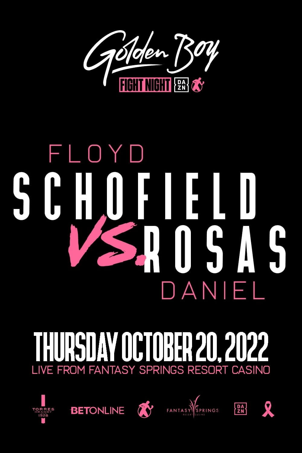 Floyd Schofield vs. Daniel Rosas