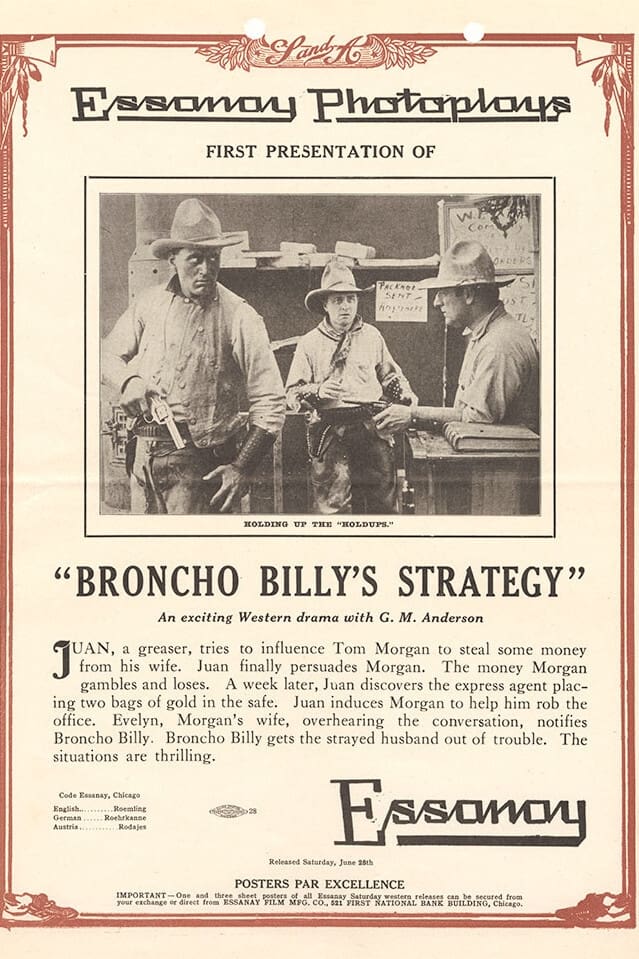 Broncho Billy's Strategy