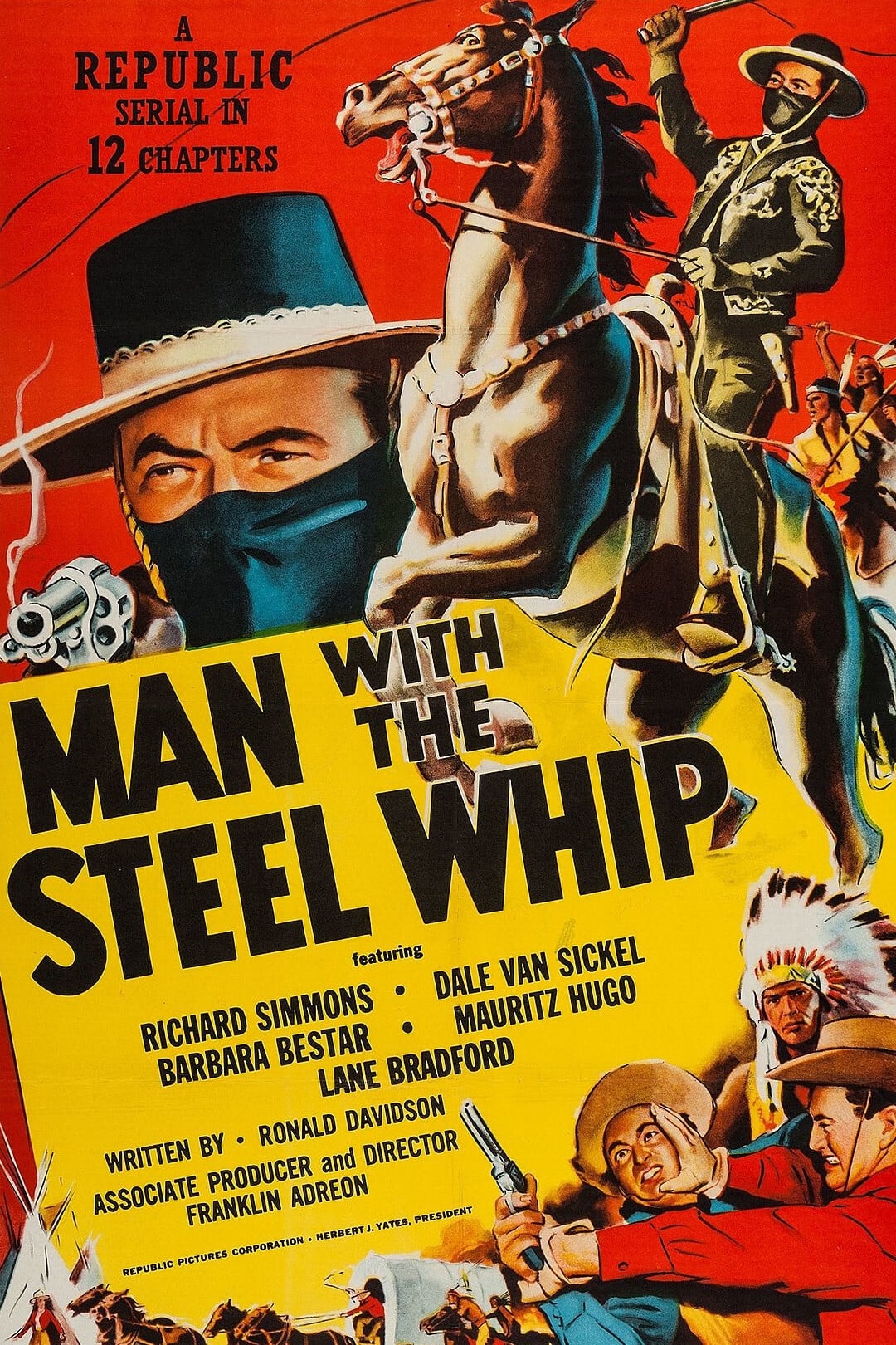 Man with the Steel Whip (1954)