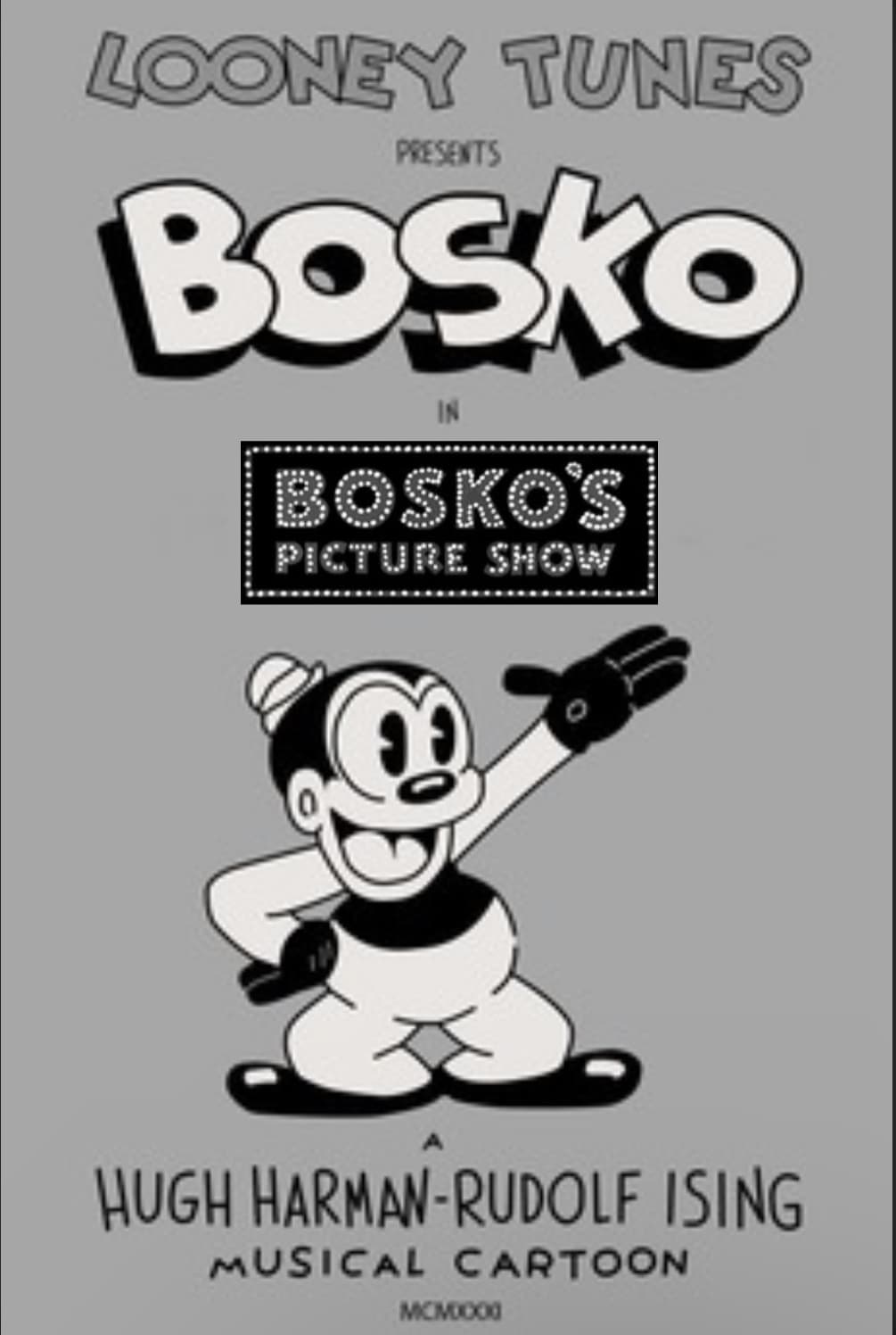 Bosko's Picture Show (1933)