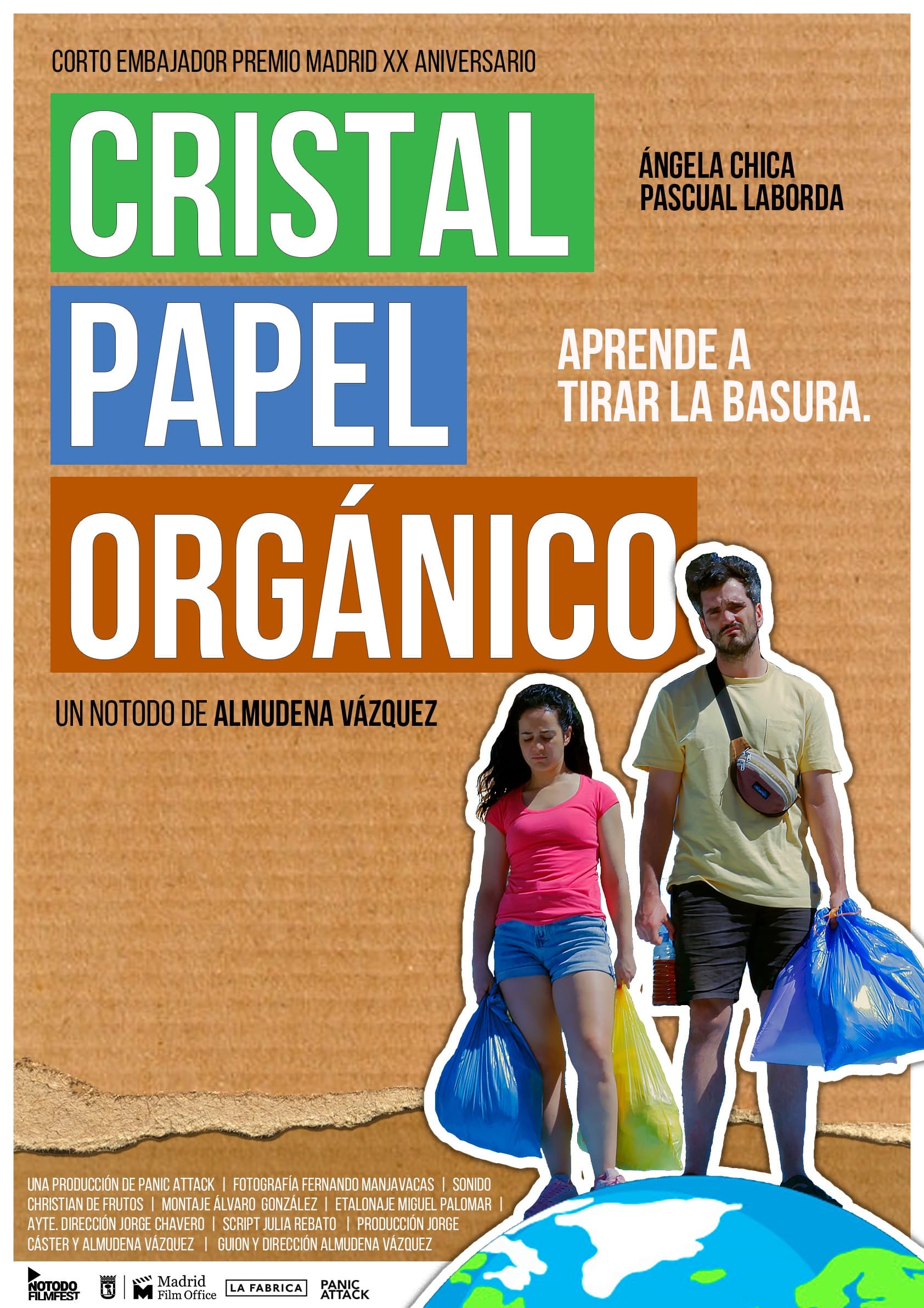Cristal, papel, orgánico