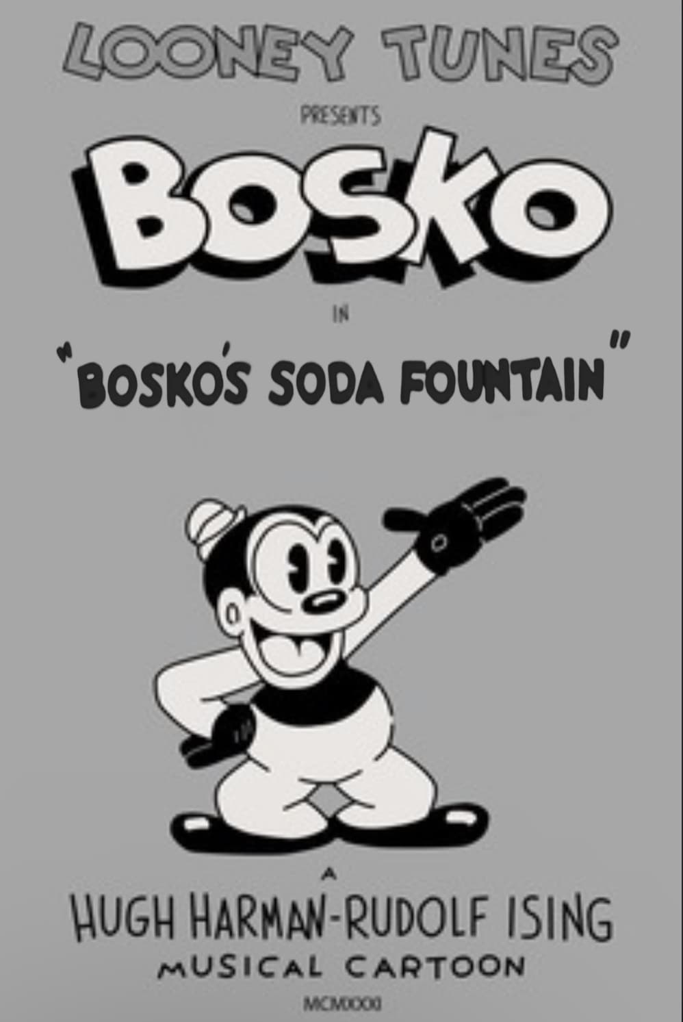 Bosko's Soda Fountain (1931)