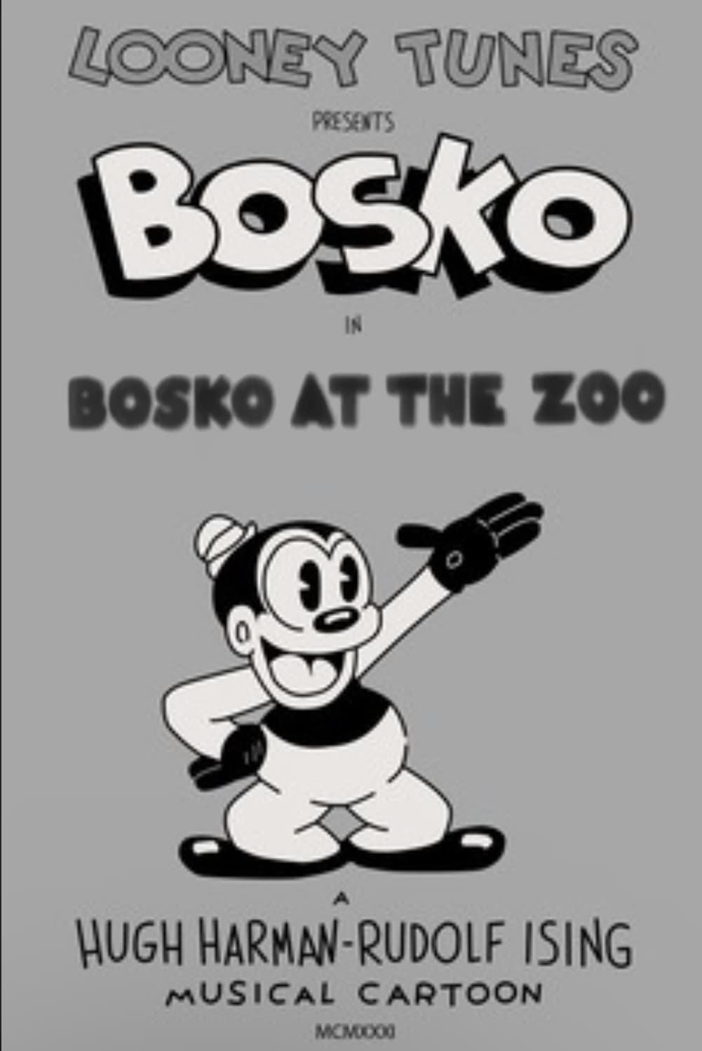 Bosko at the Zoo