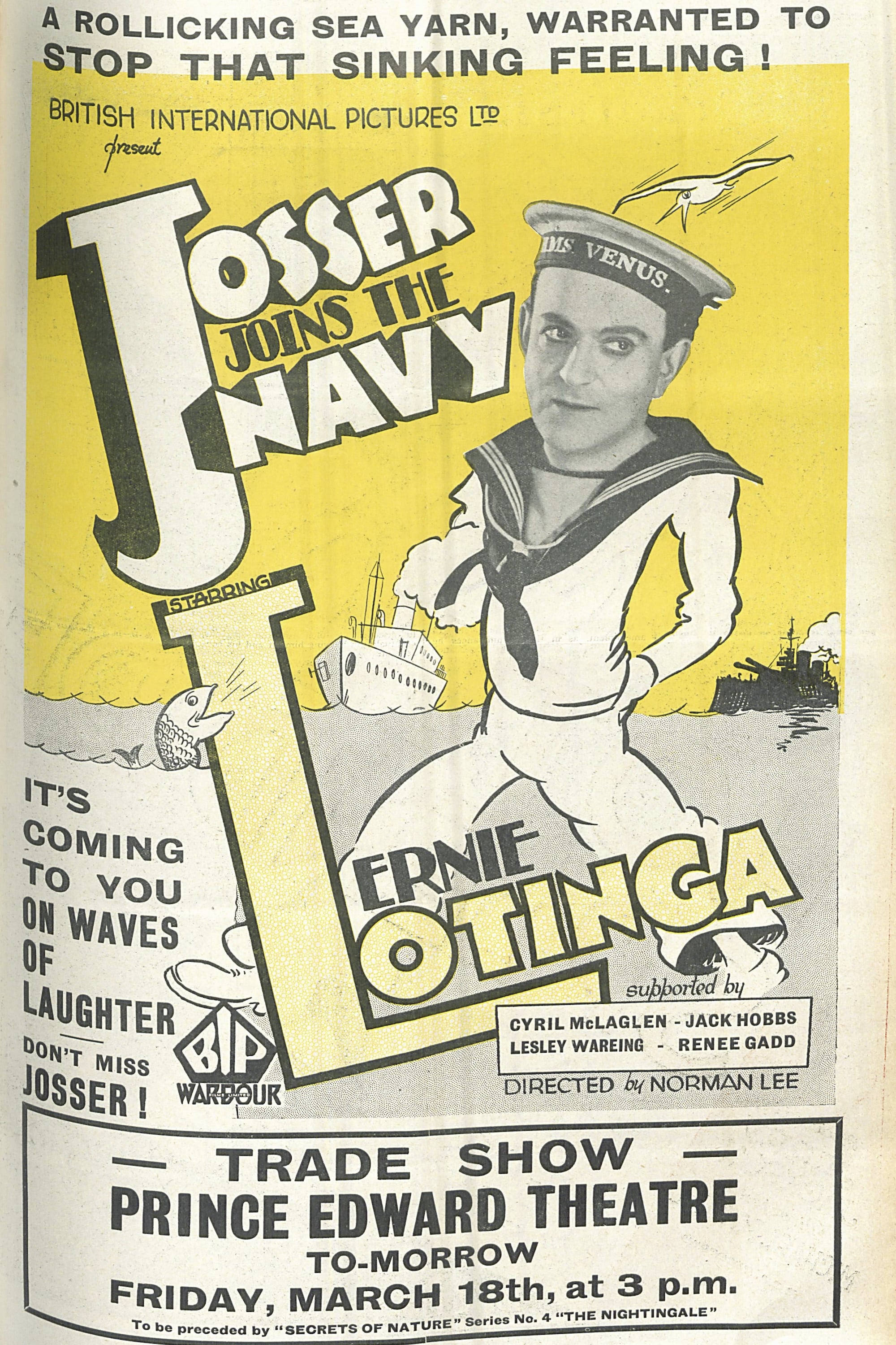 Josser Joins the Navy