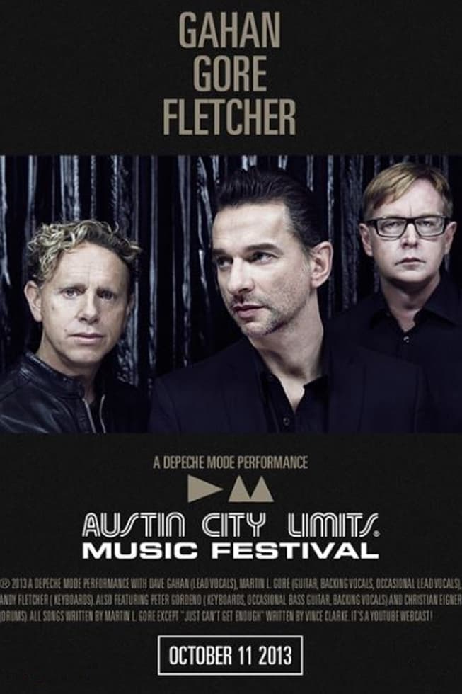 Depeche Mode - Austin City Limits Music Festival 2013