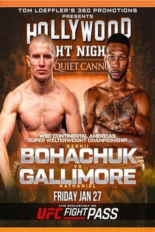Hollywood Fight Night: Bohachuk vs. Gallimore