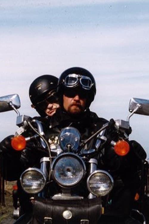 Siggi Valli on a Motorcycle