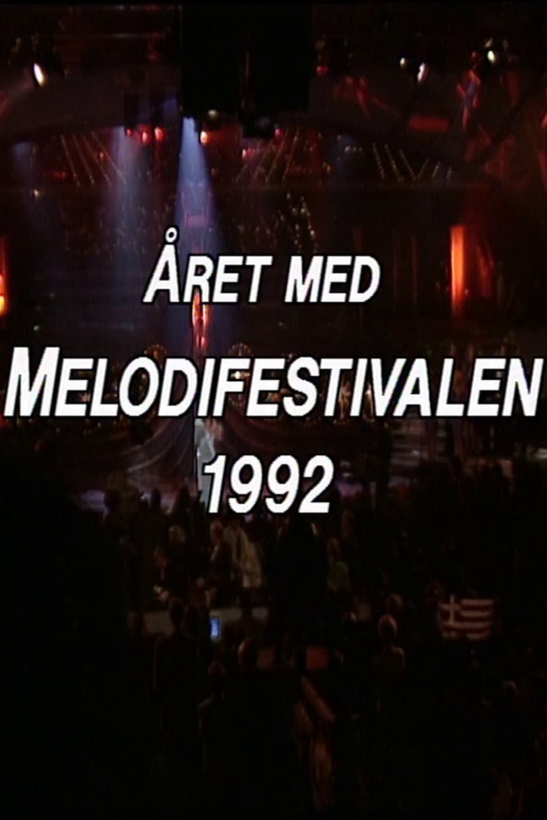 Året med melodifestivalen 1992