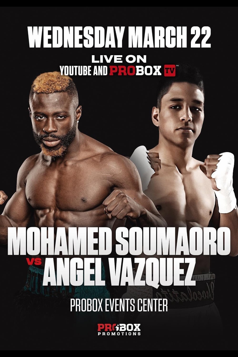 Mohamed Soumaoro vs. Angel Vazquez