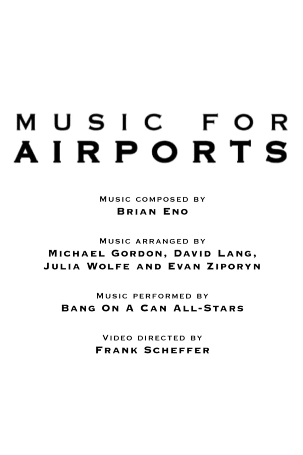 Music For Airports