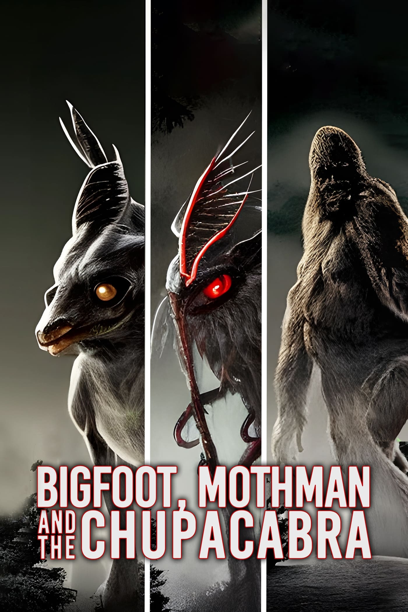 Bigfoot, Mothman and the Chupacabra