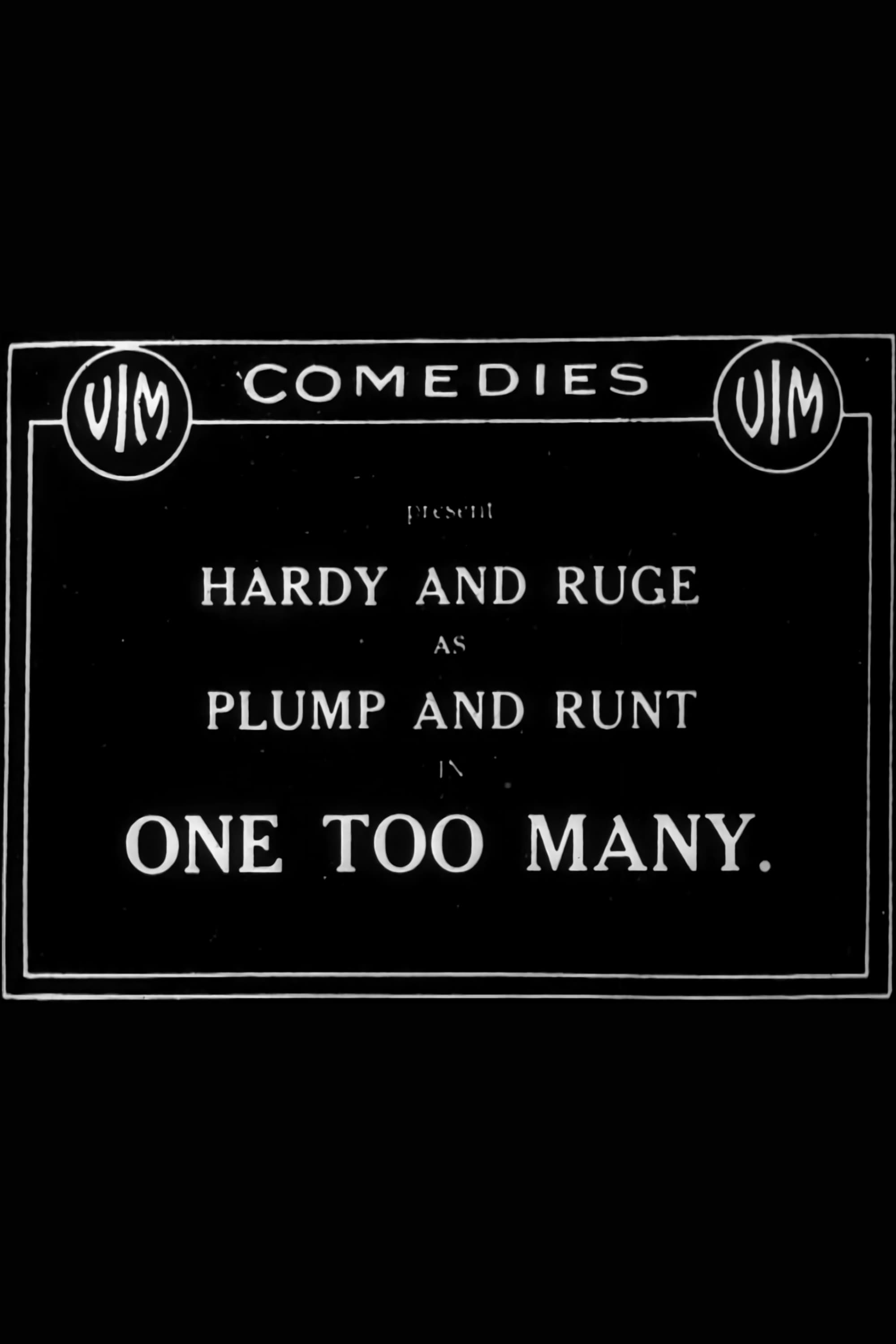 One Too Many (1916)