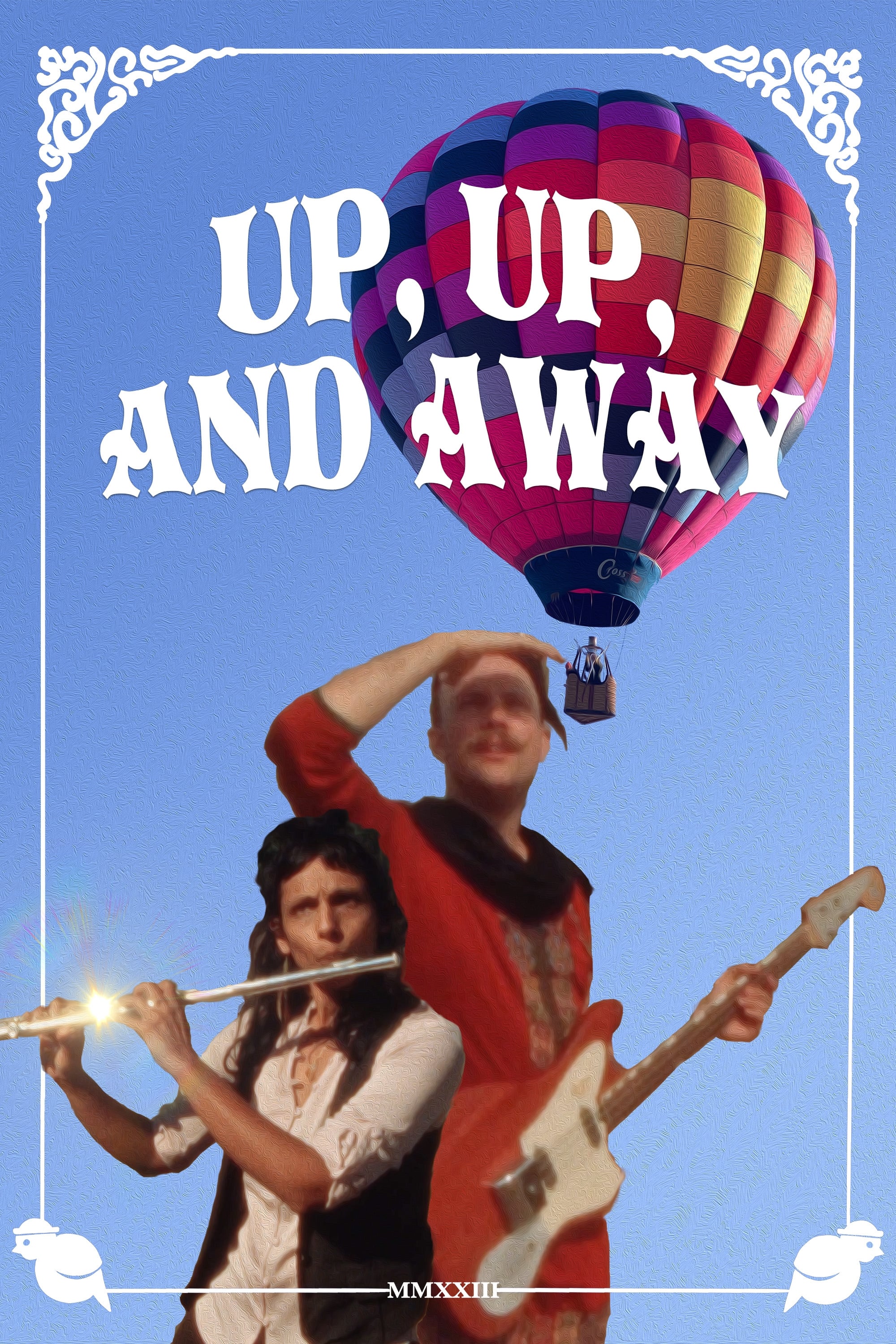 UP, UP, AND AWAY