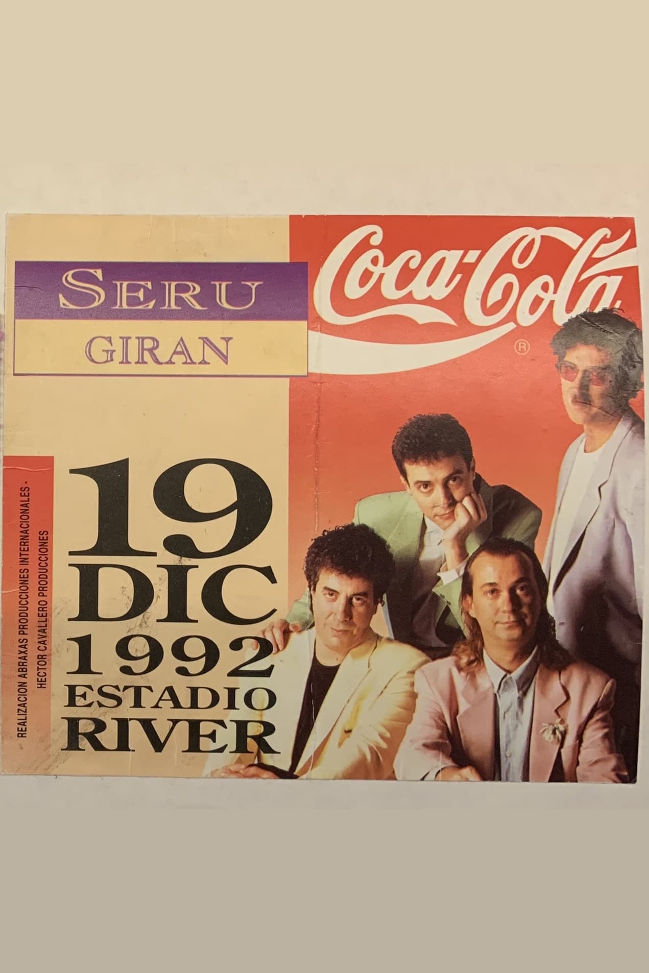 Serú Girán - En Vivo en Estadio River 1992
