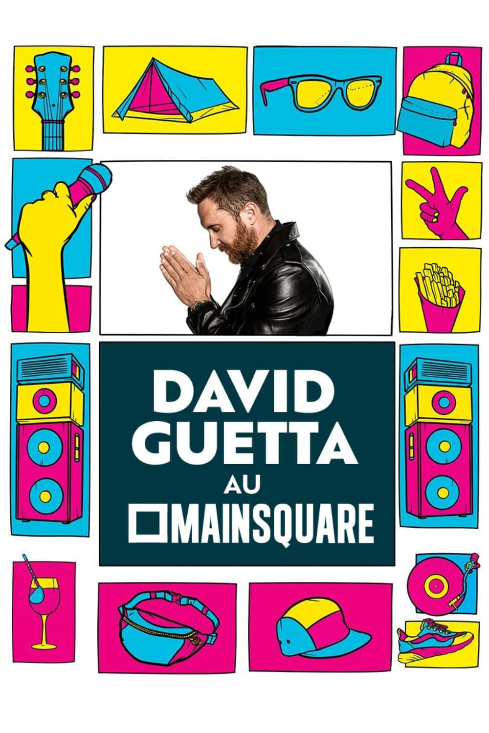 David Guetta en concert au Main Square Festival 2023