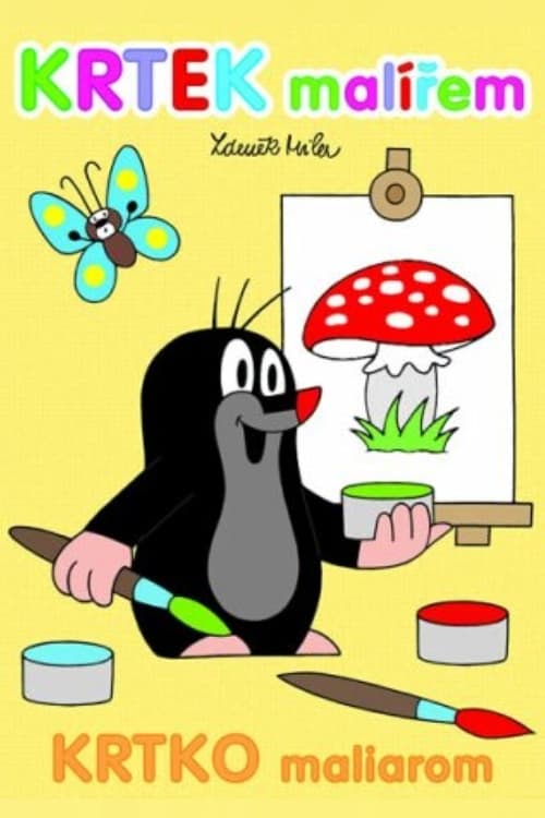 The Little Mole as a Painter