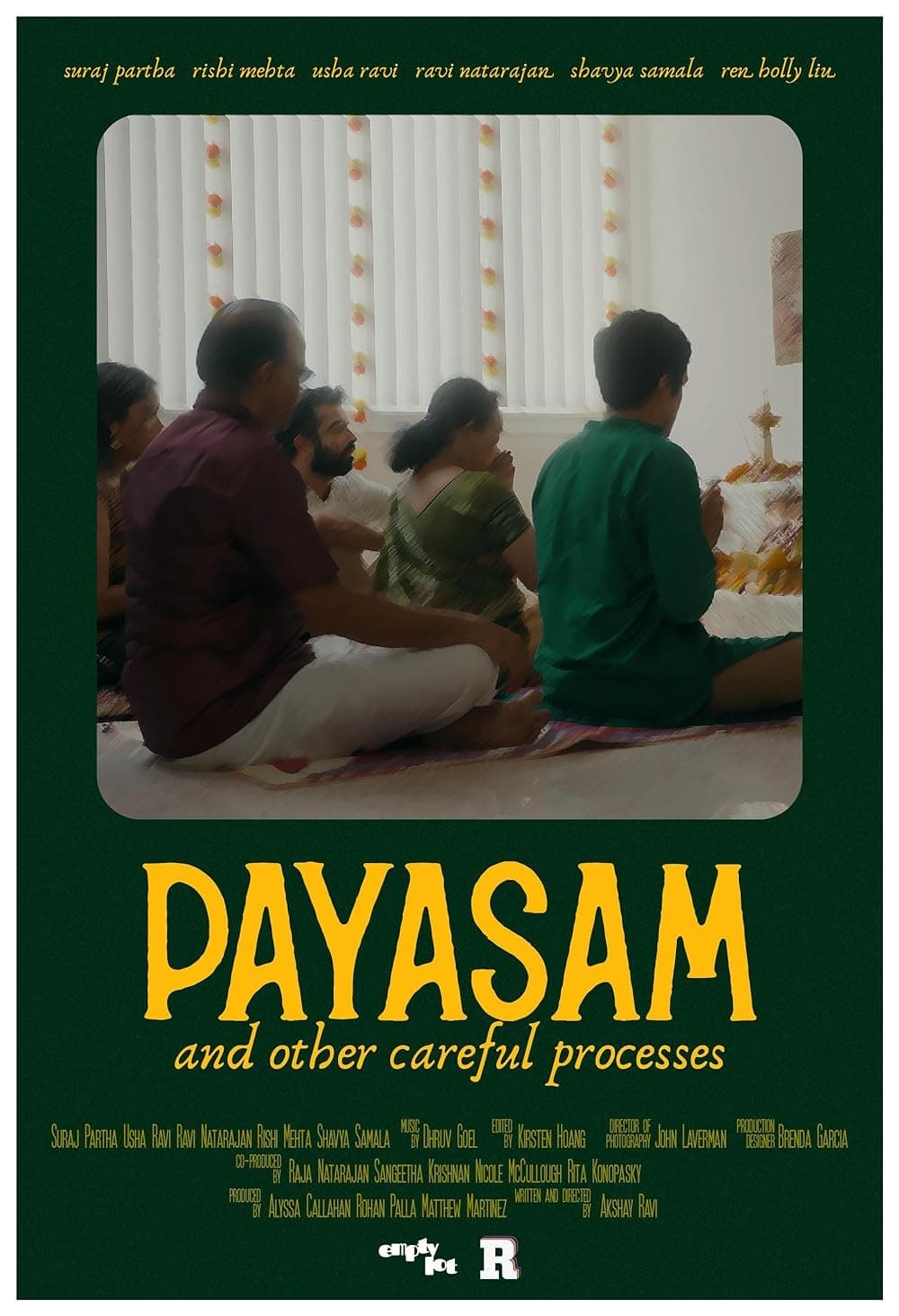 Payasam And Other Careful Processes