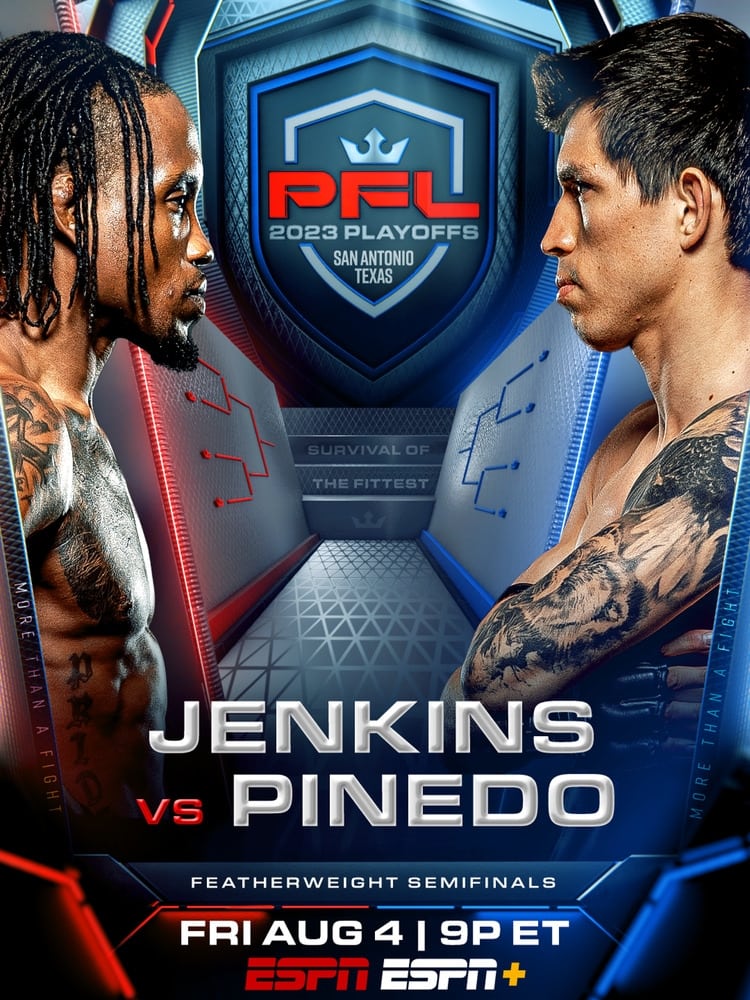 PFL Playoffs 2023: PFL 7 Jenkins vs. Pinedo
