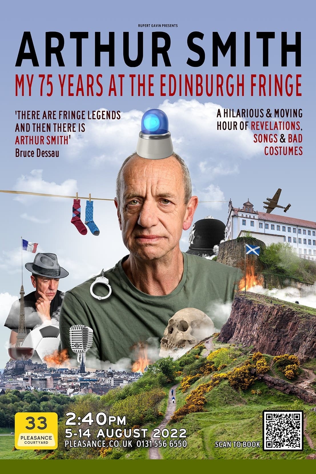 Arthur Smith: My 75 Years at the Edinburgh Fringe
