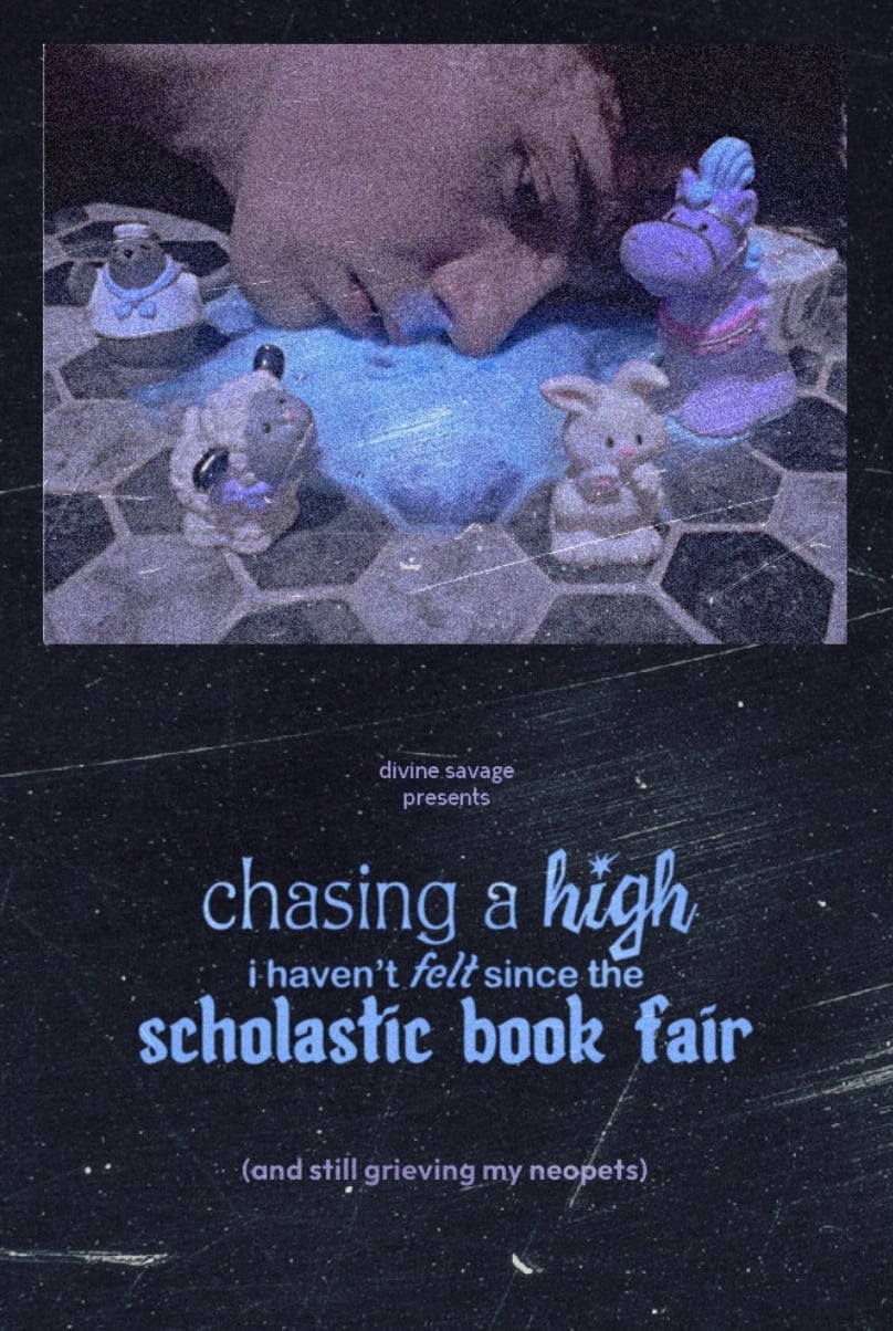 chasing a high i haven't felt since the scholastic book fair (and still grieving my neopets)