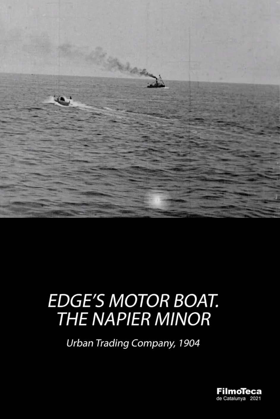 Edge's Motor Boat. The Napier Minor